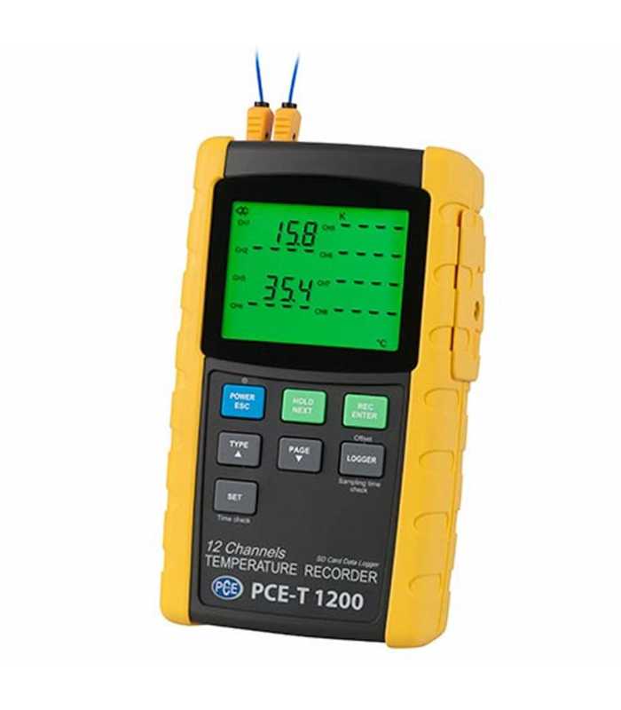 PCE Instruments PCE-T 1200 [PCE-T 1200] Multi-Channel Datalogging Temperature Meter